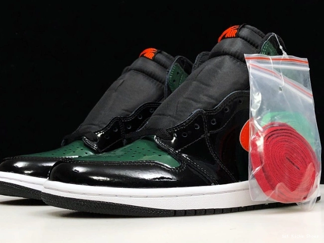 1st Kicks Shoes x Black Team 1 AV3905-038 Jordan OG High Retro Air Orange-Fir SoleFly 0815
